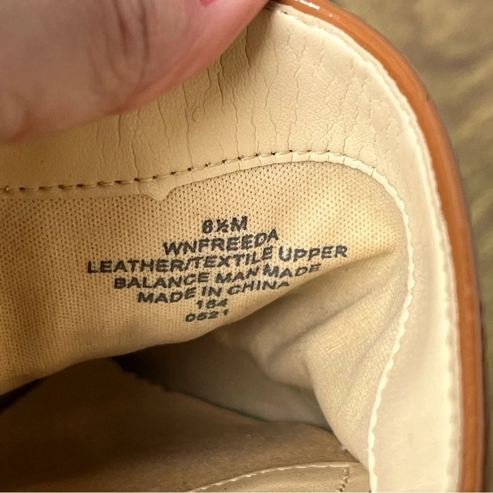 Nine West Freeda Pointy Toe Leather Mule Medium Brown Size 8.5 - Picture 11 of 12